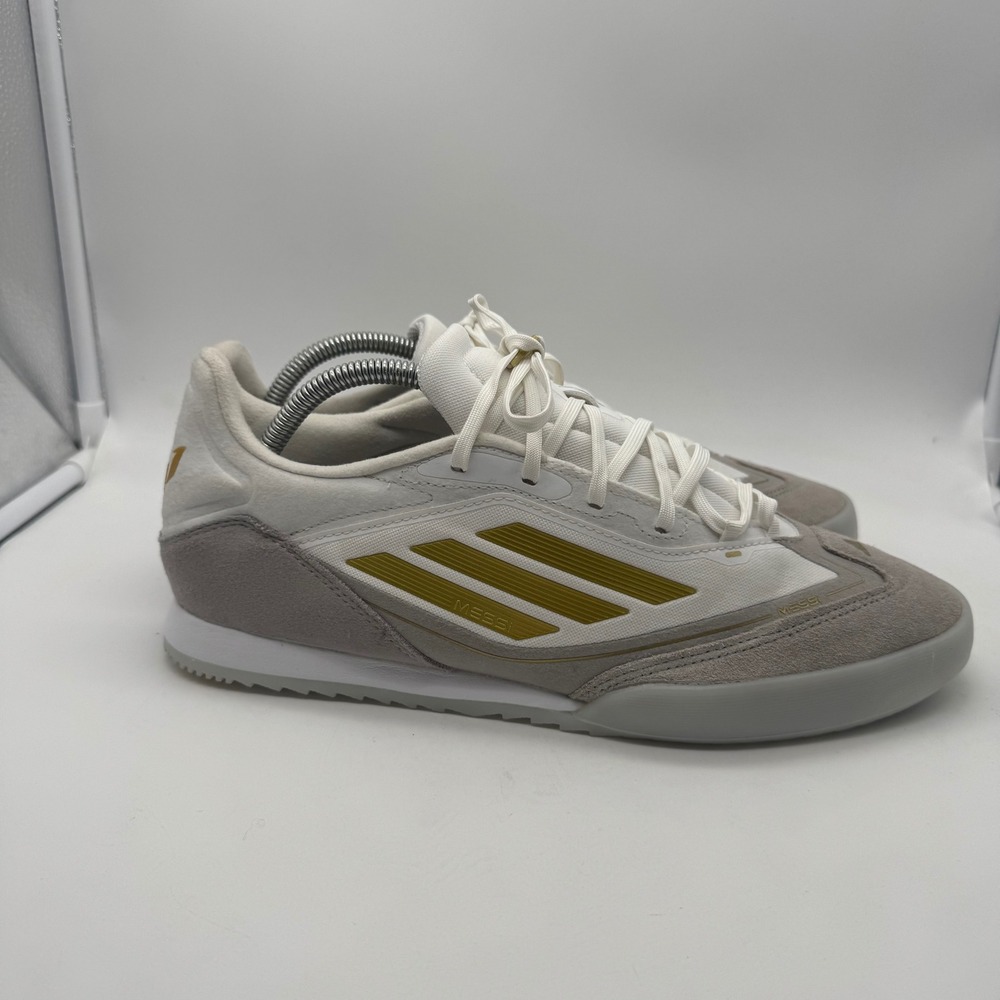 Adidas F50 Lionel Messi Freestyle Soccer Gold Argentina JI2065‎ Sneakers White